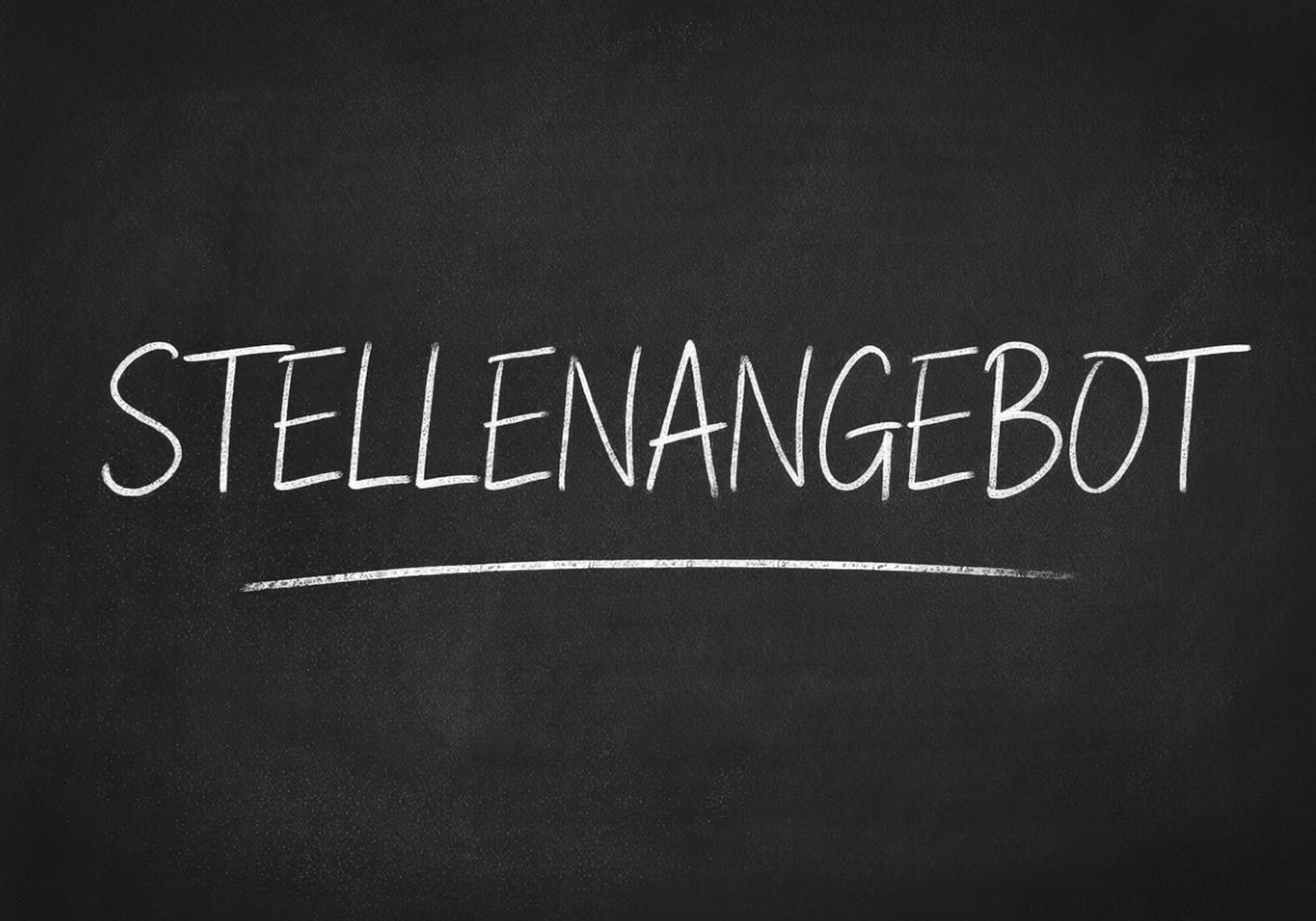 Stellenangebot Infotafel Stellenangebot